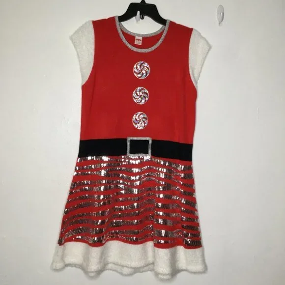 Holiday Time | Dresses | Holiday Time Women Santa Claus Sweater Dress Size Xl 618 Sequin Skirt Red | Poshmark Holiday Time | Dresses | Holiday Time Women Santa Claus Sweater Dress Size Xl 618 Sequin Skirt Red | Poshmark